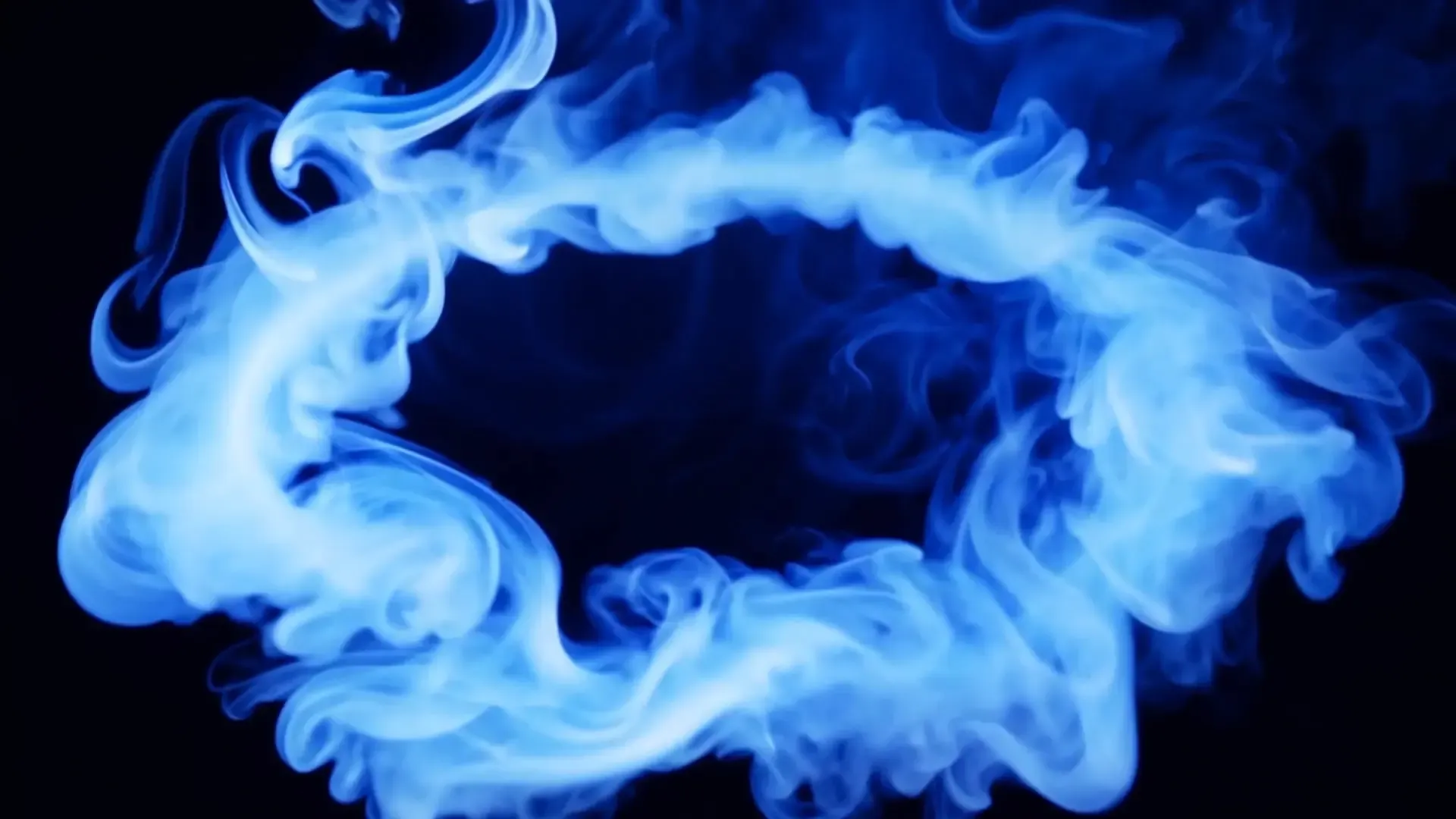 Spectral Smoke Rings for Title Animation Background